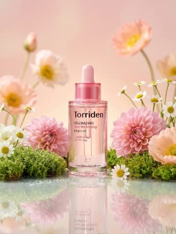 Pastel Floral Reflection